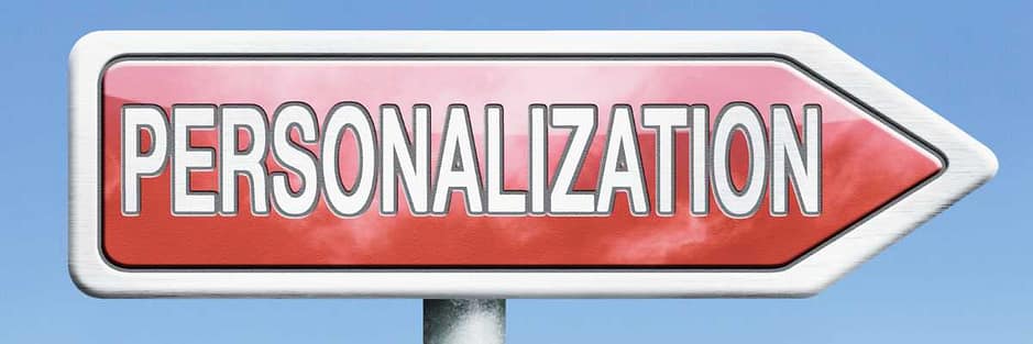 personalization you can use AI to help you personalize your brand