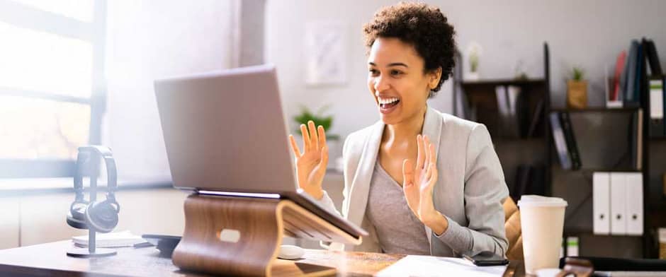 Watching video on laptop AI for Video Marketing Mastery: Dominate Your Niche With Smart Tech!