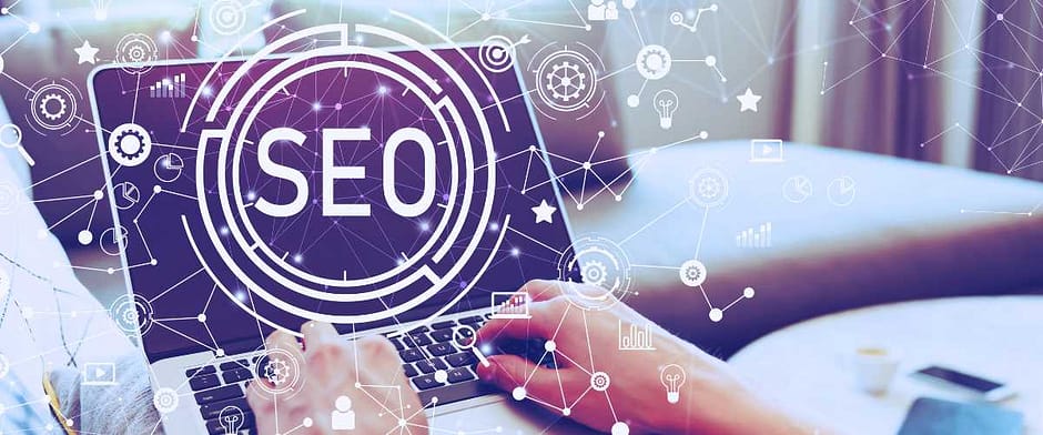 seo on laptop How to Use AI for SEO: A Newbie’s Guide